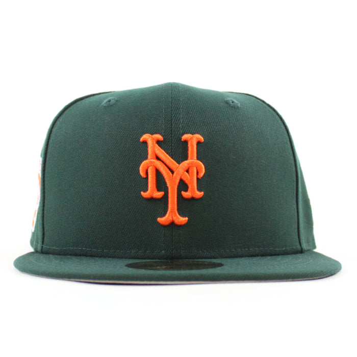 New York Mets 1977 All Star Game  New Era 59Fifty Fitted Hat (Dark Green Gray Under Brim)