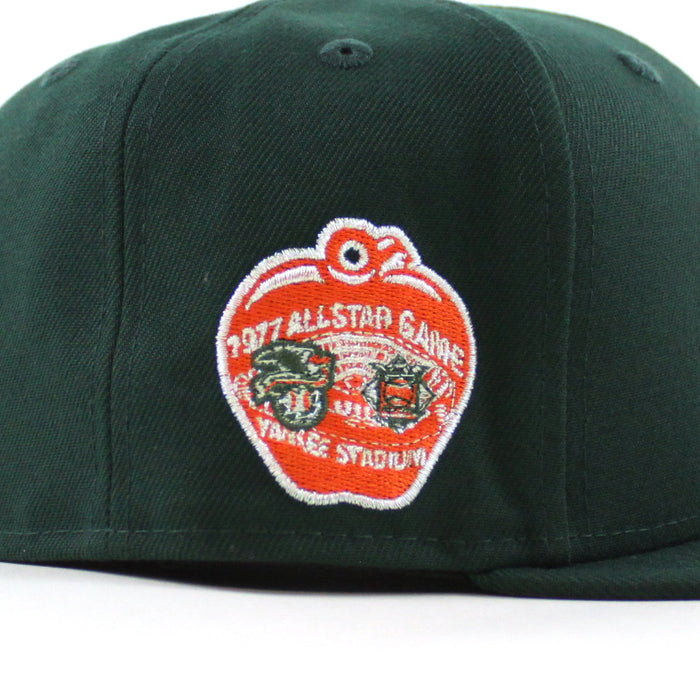 New York Mets 1977 All Star Game  New Era 59Fifty Fitted Hat (Dark Green Gray Under Brim)
