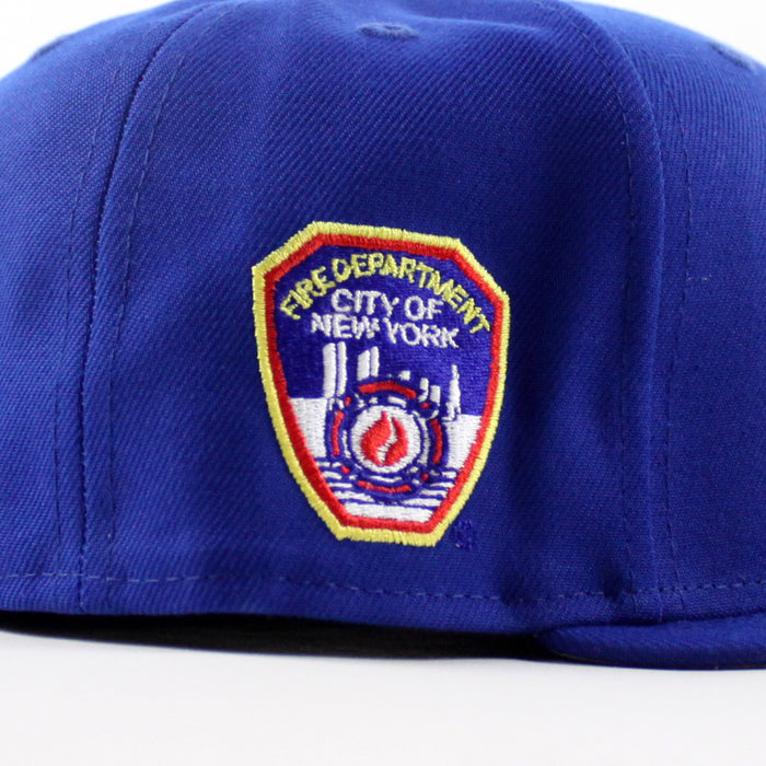 New York Mets New York City Fire Department Era 59Fifty Fitted Hat (Royal Blue Gray Under Brim)