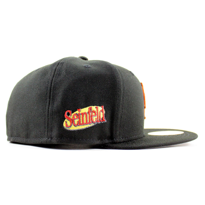 New York Mets SEINFELD New Era 59Fifty Fitted Hat (Black Gray Under Brim)