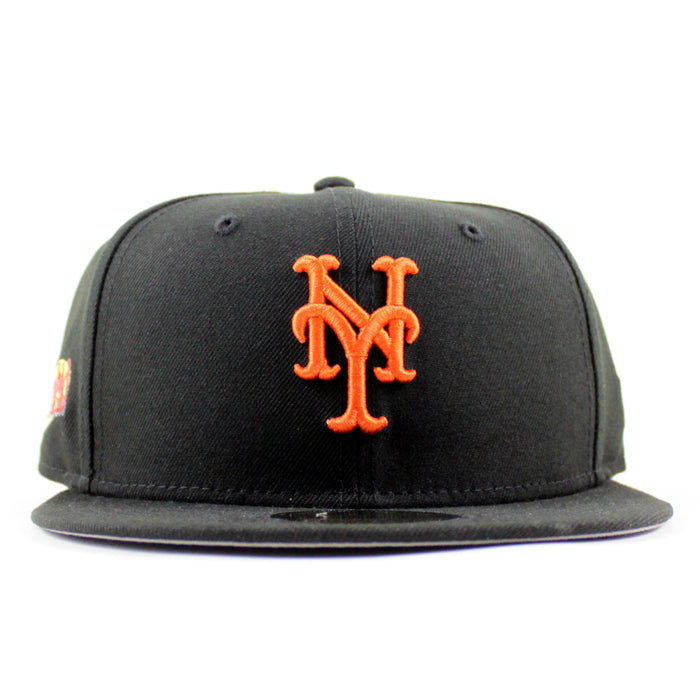 New York Mets SEINFELD New Era 59Fifty Fitted Hat (Black Gray Under Brim)
