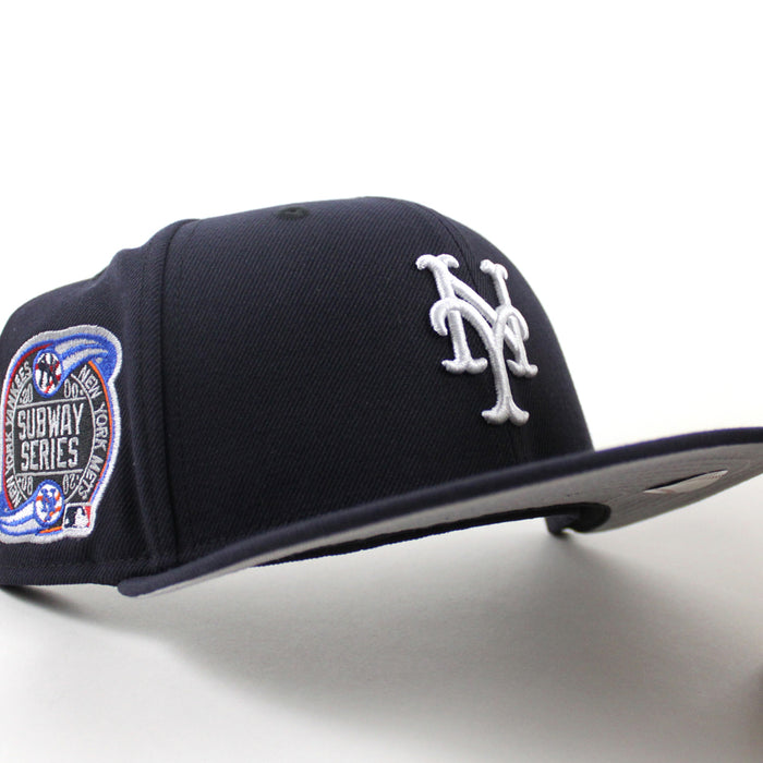 New York Mets Subway Series New Era 59Fifty Fitted Hat (Navy Gray Under Brim)