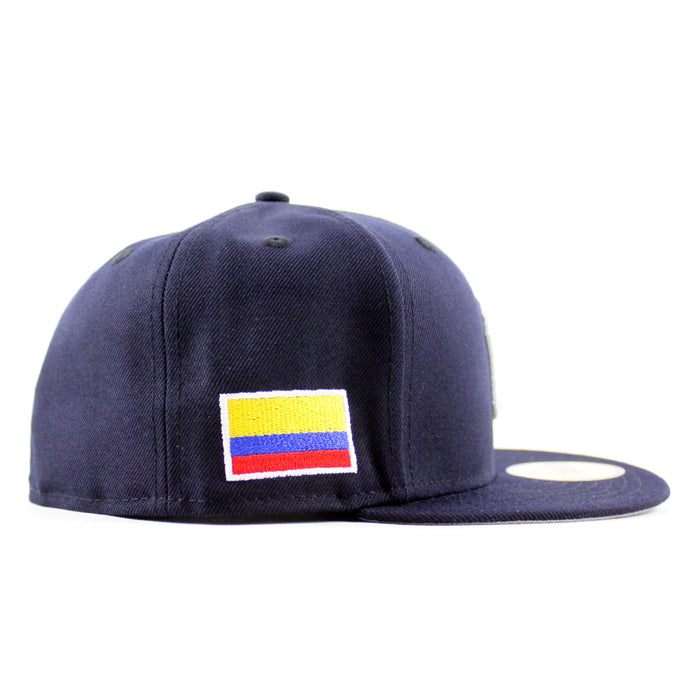 New York Yankees COLOMBIA New Era 59Fifty Fitted Hat (Navy Gray Under Brim)