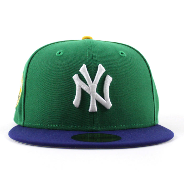 New York Yankees Department of Sanitation New Era 59Fifty Fitted Hat (Green Blue Gray Under Brim)