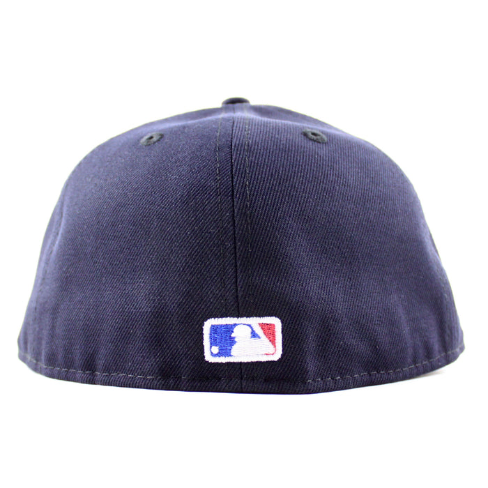 New York Yankees HONDURAS New Era 59Fifty Fitted Hat (Navy Gray Under Brim)
