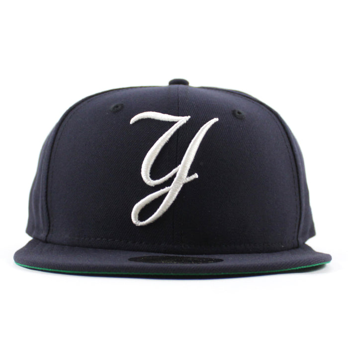 New York Yankees New Era 59Fifty Fitted Hat (Navy Green Under Brim)