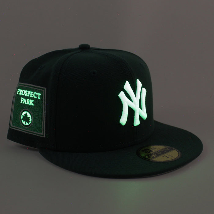 New York Yankees Prospect Park (Brooklyn) New Era 59Fifty Fitted Hat (Dark Green Gray Under Brim)