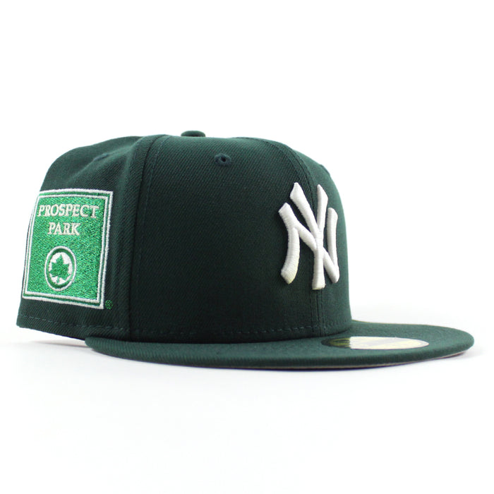 New York Yankees Prospect Park (Brooklyn) New Era 59Fifty Fitted Hat (Dark Green Gray Under Brim)