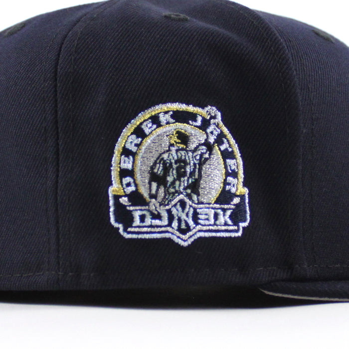 New York Yankees x Derek Jeter New Era 59Fifty Fitted Hat (Navy Gray Under Brim)