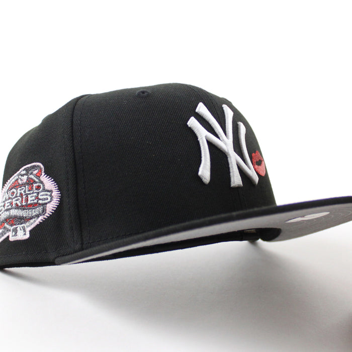 New York Yankees x Lips 100th World Series New Era 59Fifty Fitted Hat (Black Gray Under Brim)
