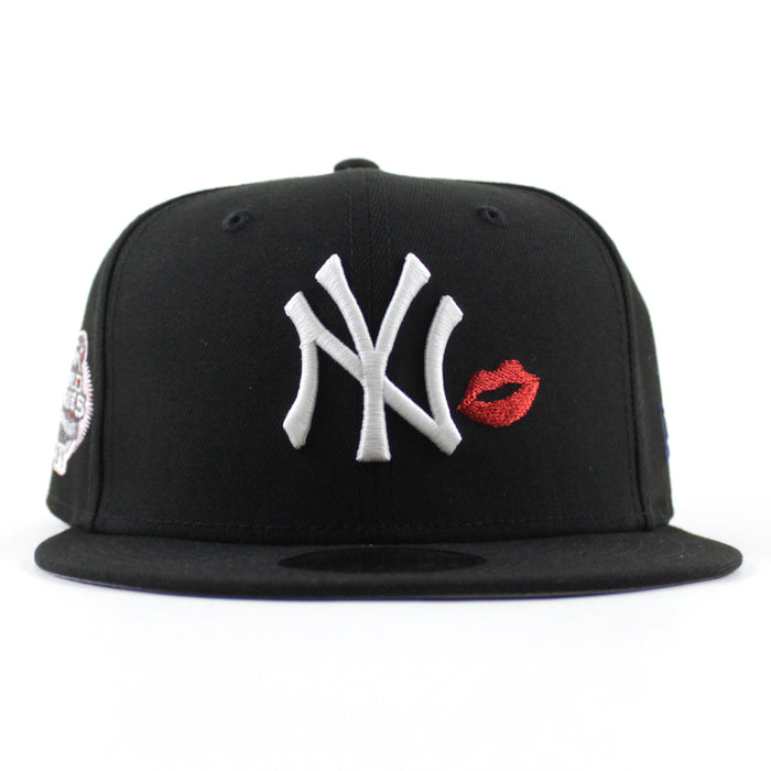 New York Yankees x Lips 100th World Series New Era 59Fifty Fitted Hat (Black Gray Under Brim)