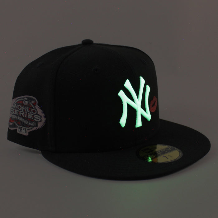 New York Yankees x Lips 100th World Series New Era 59Fifty Fitted Hat (Black Gray Under Brim)