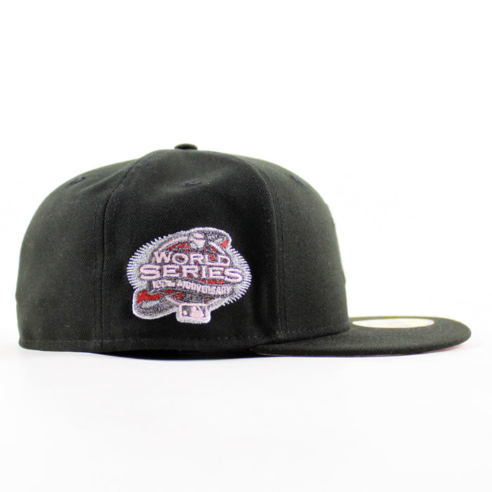 New York Yankees x Lips 2003 World Series New Era 59Fifty Fitted Hat (Black Pink Under Brim)