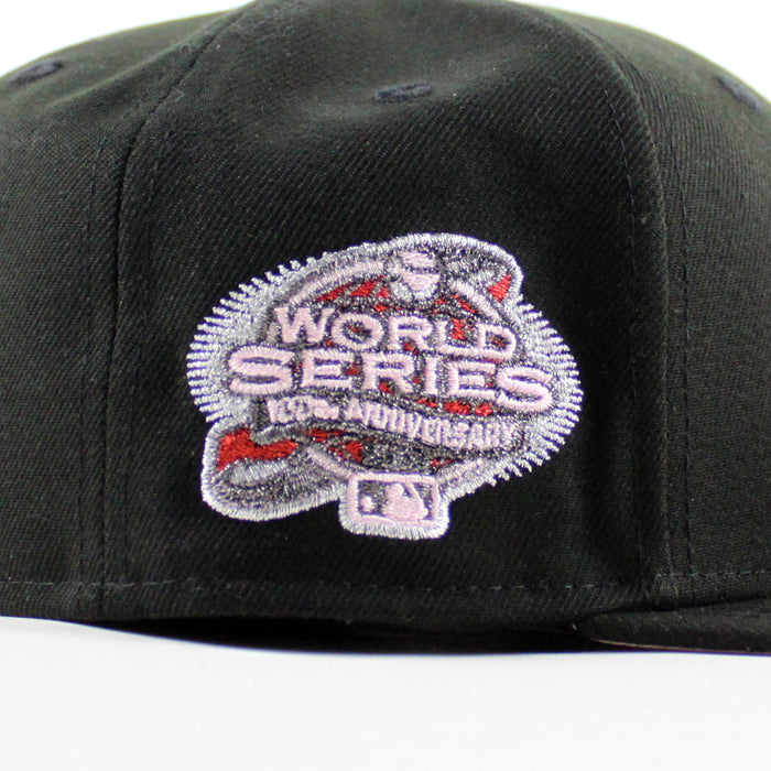 New York Yankees x Lips 2003 World Series New Era 59Fifty Fitted Hat (Black Pink Under Brim)
