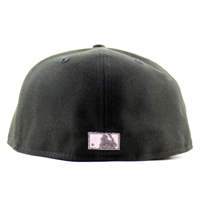New York Yankees x Lips 2003 World Series New Era 59Fifty Fitted Hat (Black Pink Under Brim)