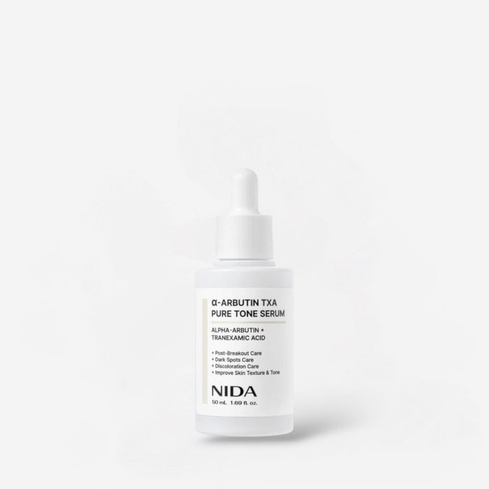 NIDA Alpha-Arbutin TXA Pure Tone Serum 50ml نيدا ألفا أربوتين TXA مصل نقي اللون - Princess Cosmetics Qatar