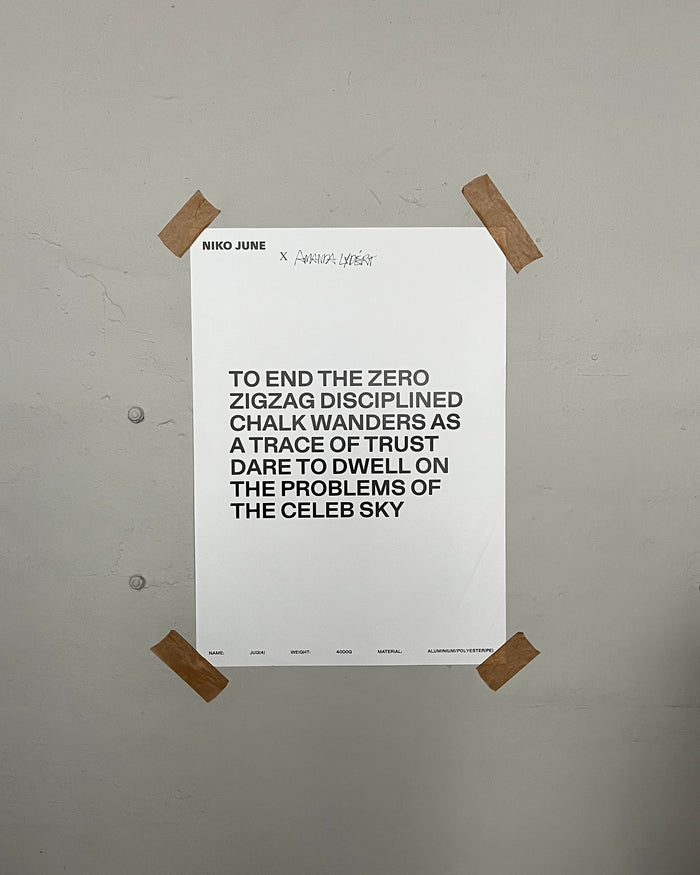 NIKO JUNE POSTER 50 x 70 CM