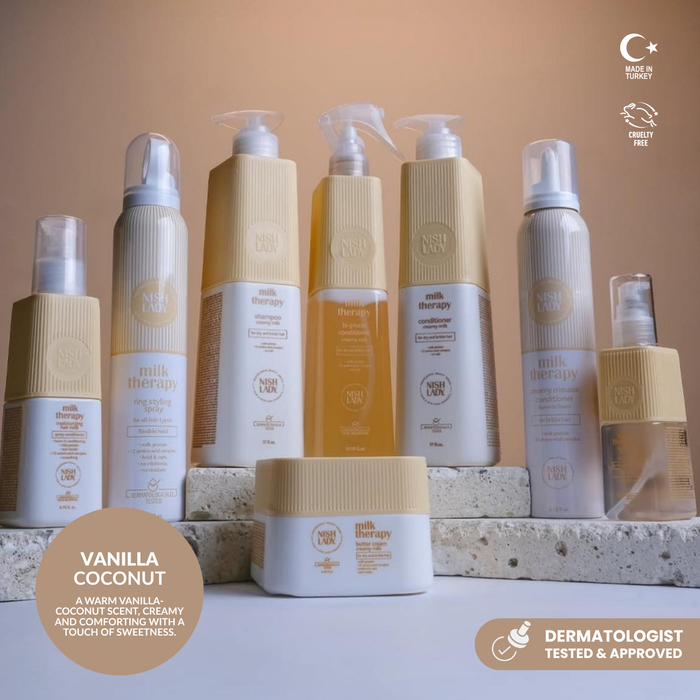 NishLady Milk Therapy Shampoo – 503ml