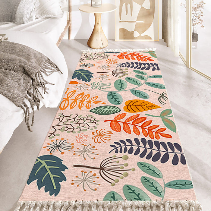 NNEAGS 90cm Soft cotton woven handmadeArea  rugs for living room bedroom, Home Decor