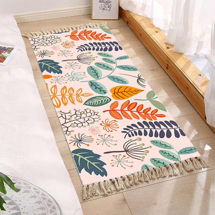 NNEAGS 90cm Soft cotton woven handmadeArea  rugs for living room bedroom, Home Decor