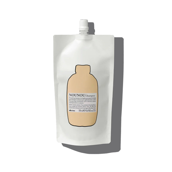 NouNou Shampoo Refill Pouch - Davines hair care at Solvi Salon, Boise, Idaho