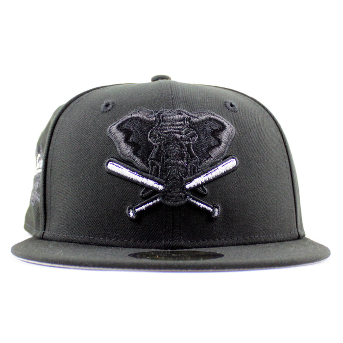 Oakland Athletics 1989 World Series New Era 59Fifty Fitted Hat (Black Gray Under Brim)