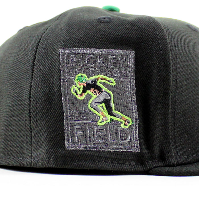 Oakland Athletics Ricky Henderson New Era 59Fifty Fitted Hat (Black Gray Under Brim)