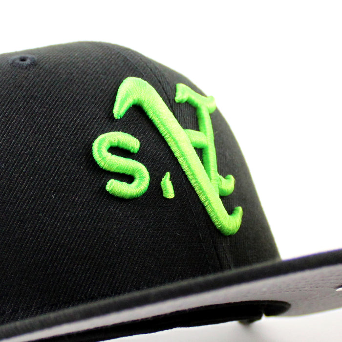 Oakland Athletics Ricky Henderson New Era 59Fifty Fitted Hat (Black Gray Under Brim)