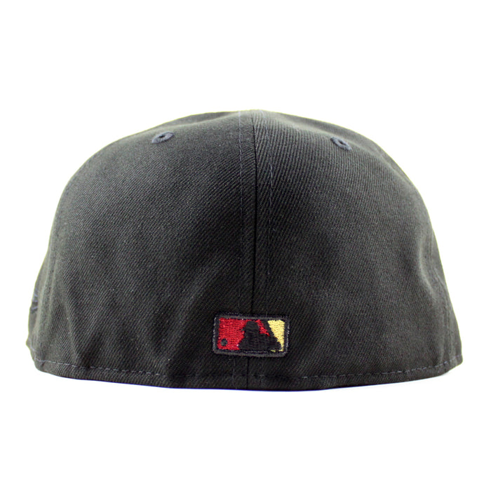 Oakland Athletics Ricky Henderson New Era 59Fifty Fitted Hat (Black Gray Under Brim)
