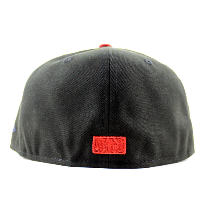 Oakland Athletics Ricky Henderson New Era 59Fifty Fitted Hat (Black Gray Under Brim)