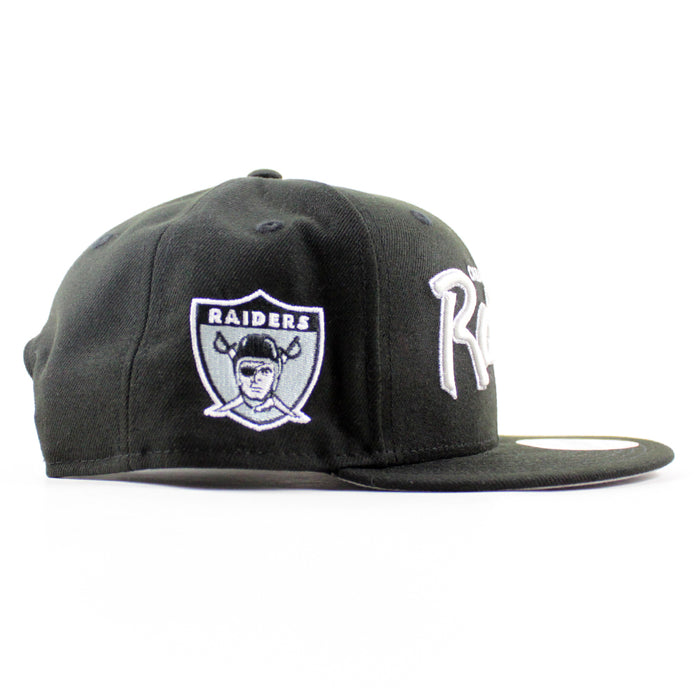 Oakland Raiders Pirate Patch New Era 9Fifty SnapBack (Black Gray Under Brim)