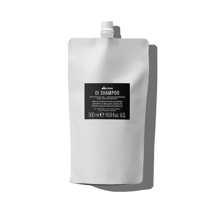 Oi Shampoo Refill Pouch - Davines hair care at Solvi Salon, Boise, Idaho
