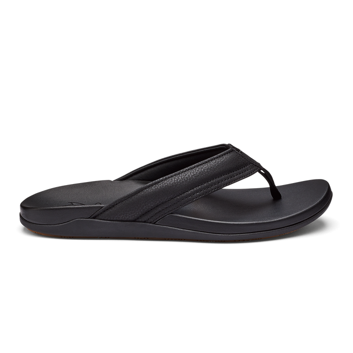 Olukai Mens Maha Footwear Olukai Black/Black 8