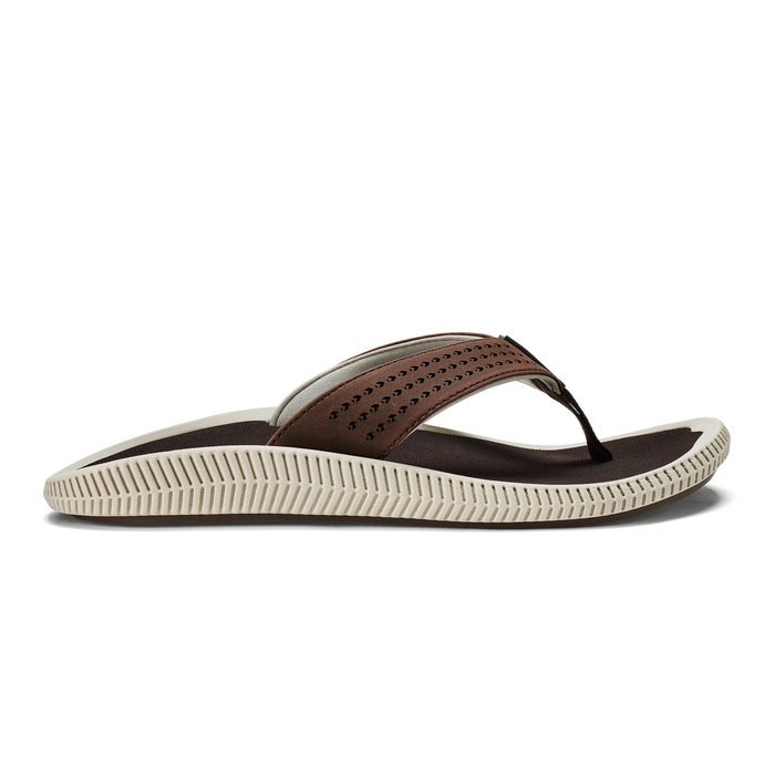Olukai Men's Ulele Water-Ready Beach Sandals Footwear Olukai Dark Wood/Dark Wood-6363 8