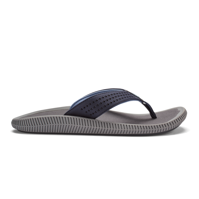 Olukai Men's Ulele Water-Ready Beach Sandals Footwear Olukai Blue Depth/Charcoal-TF26 8