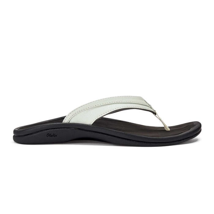 Olukai Women's Ohana Sandal Footwear Olukai White/Black 6