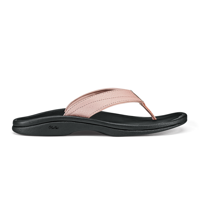 Olukai Women's Ohana Sandal Footwear Olukai Petal Pink/Black 6