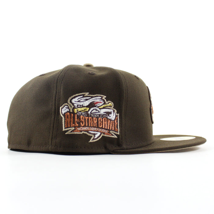 Omaha Storm Chasers 2015 All Star Game 59Fifty New Era Fitted Hat (Walnut Gray Under Brim)