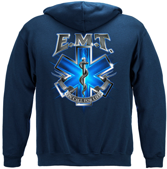 EMS hoodie sweatshirt fire department emergency medical services paramedic first responder