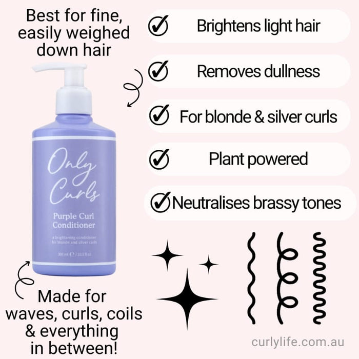 Only Curls Purple Curl Conditioner