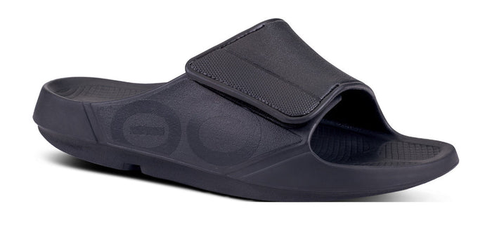 Oofos Ooahh Sport Flex Footwear OOFOS Matte Black 6
