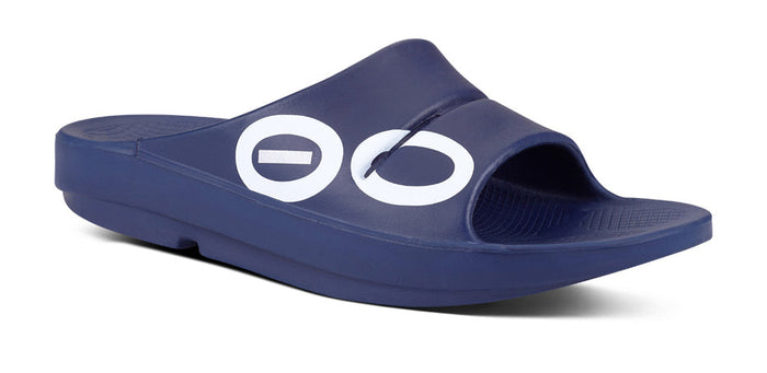Oofos Ooahh Sport Slide Footwear OOFOS Navy M4/W6