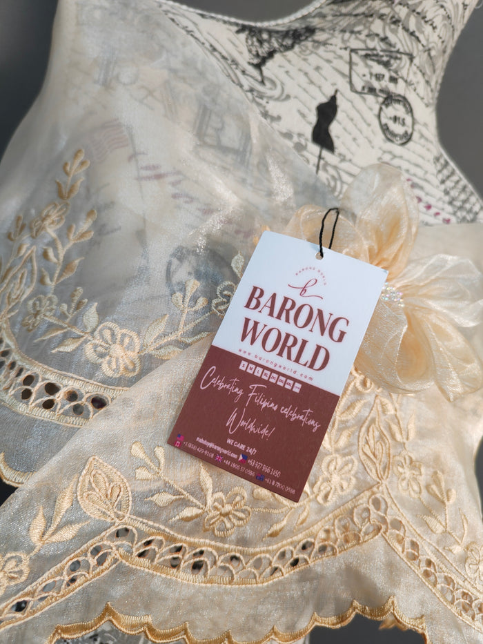 Filipiniana Beige Alampay