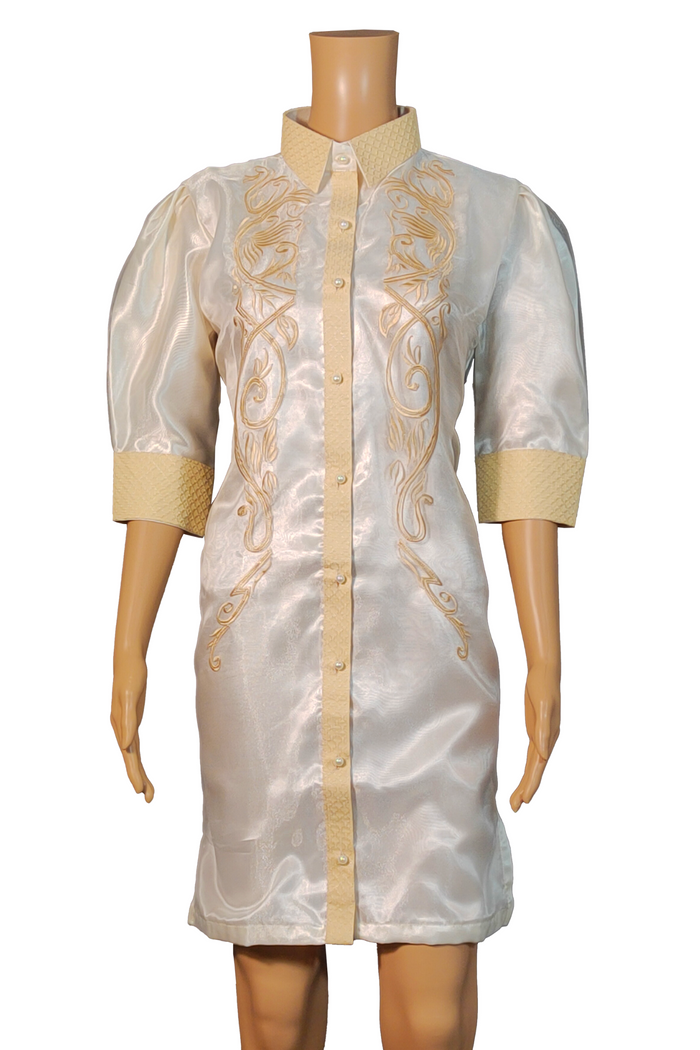 Organza Premium Barong Dress