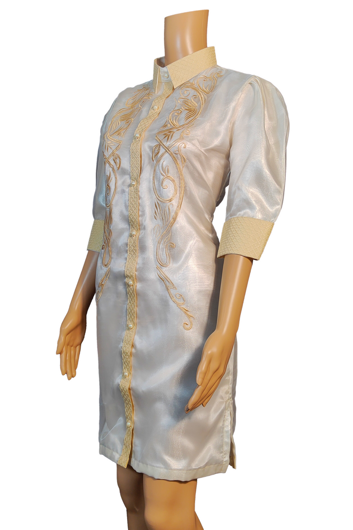 Organza Premium Barong Midi Dress