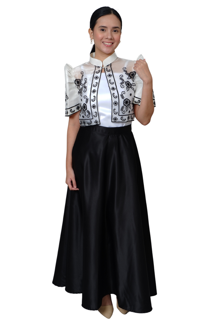 Premium Black Bolero Set
