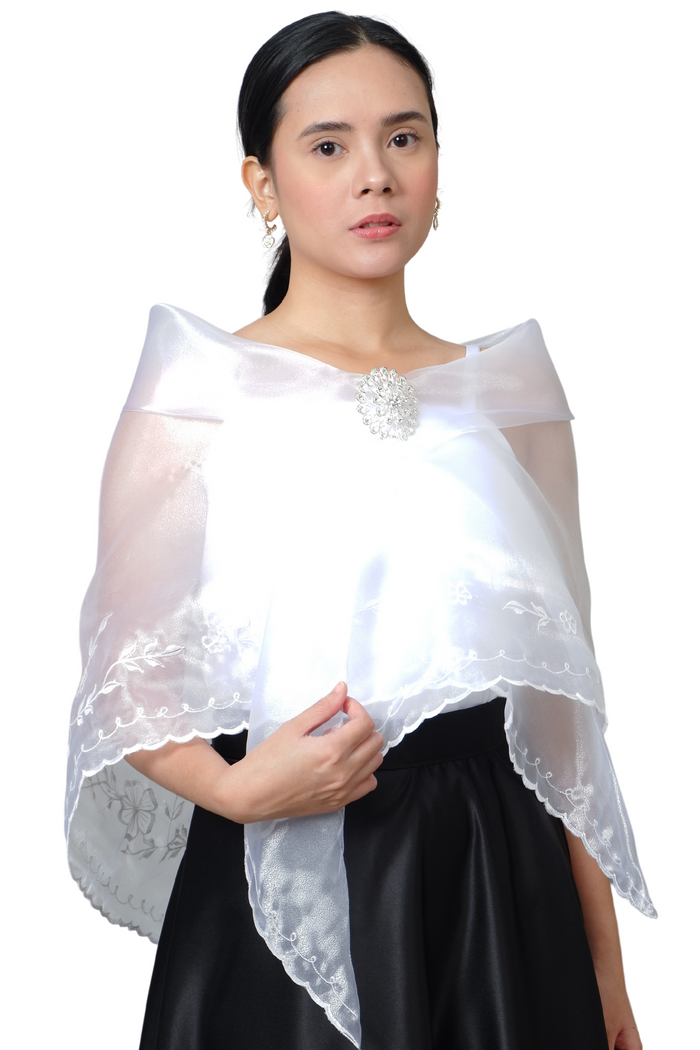 Filipiniana Organza Alampay