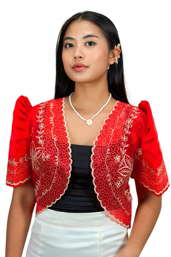 Red Classic Bolero