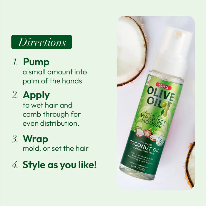 ORS Olive Oil Wrap/Set Mousse 7oz