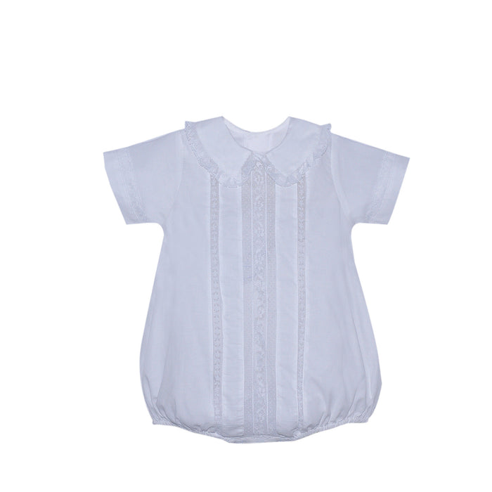 P & R Christopher Lace Insertion Bubble-White